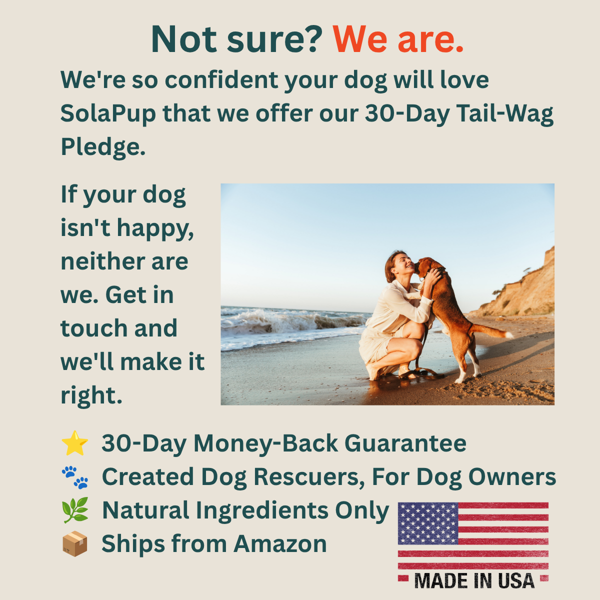 SolaPup® Recovery Chew Formula - Made in the USA