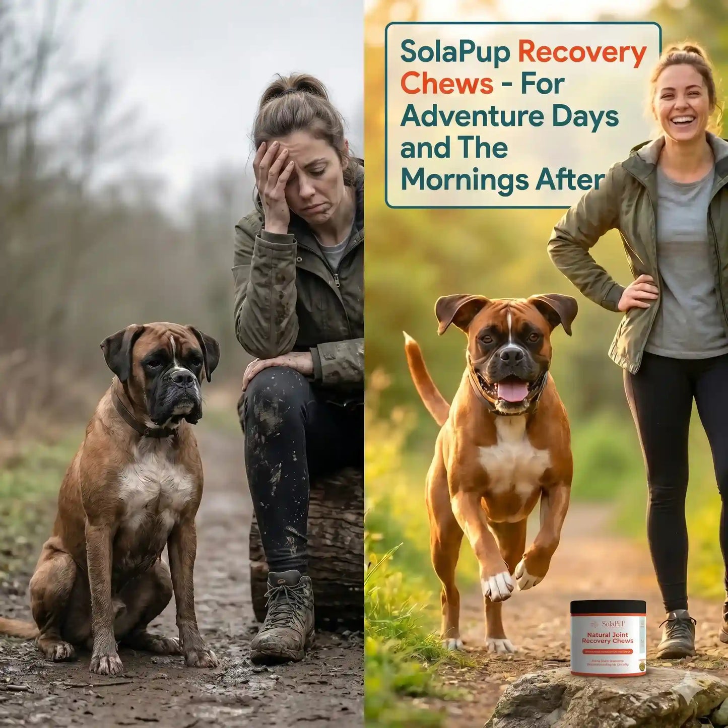 SolaPup® Recovery Chew Formula - Made in the USA